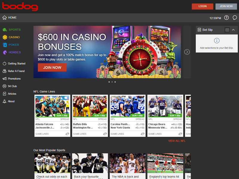 Slot Bodog Casino