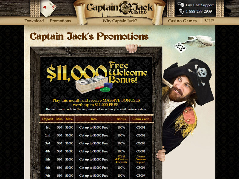 Slot Captain Jack Casino